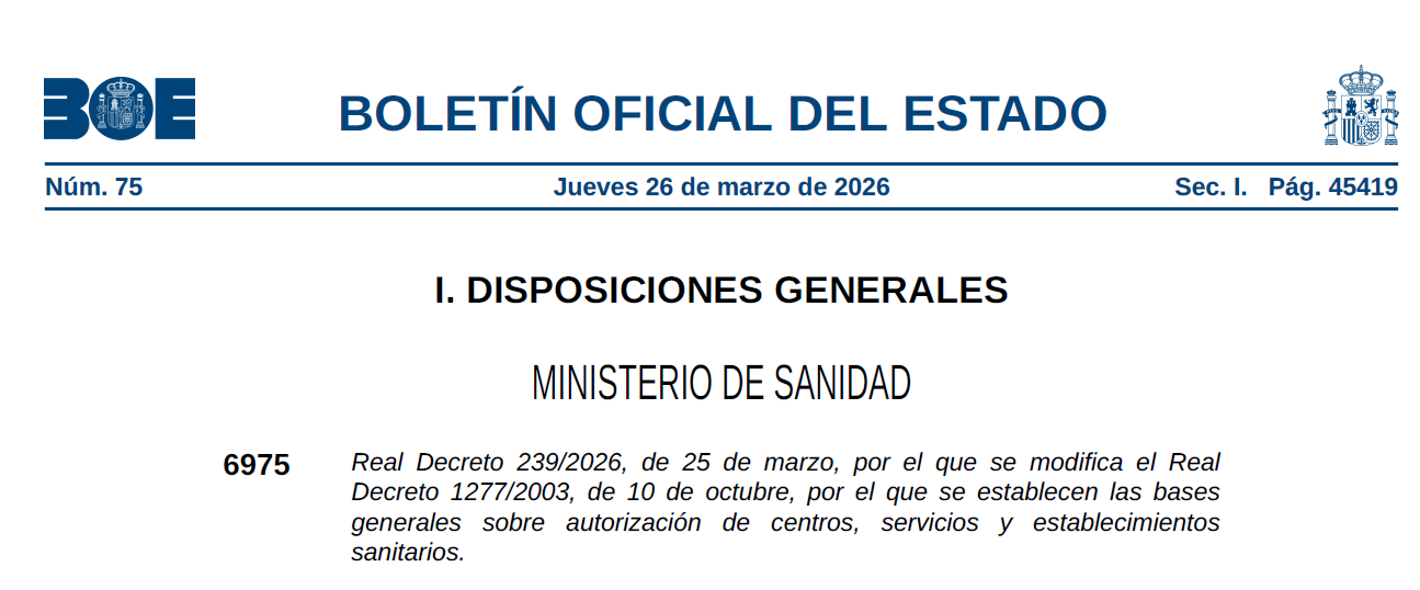 REAL DECRETO 239/2006 MODIFICA REAL DECRETO 1277/2003